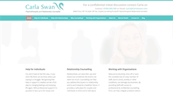 Desktop Screenshot of carlaswan.com